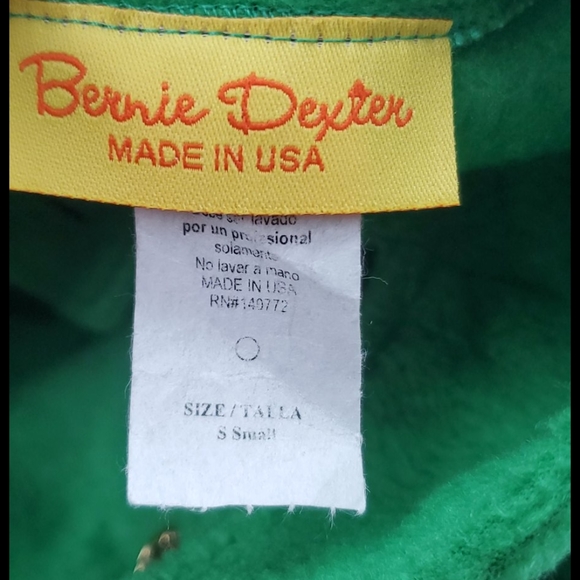 Bernie Dexter Lynsey Cotton Fleece Green Jacket S - Picture 4 of 6